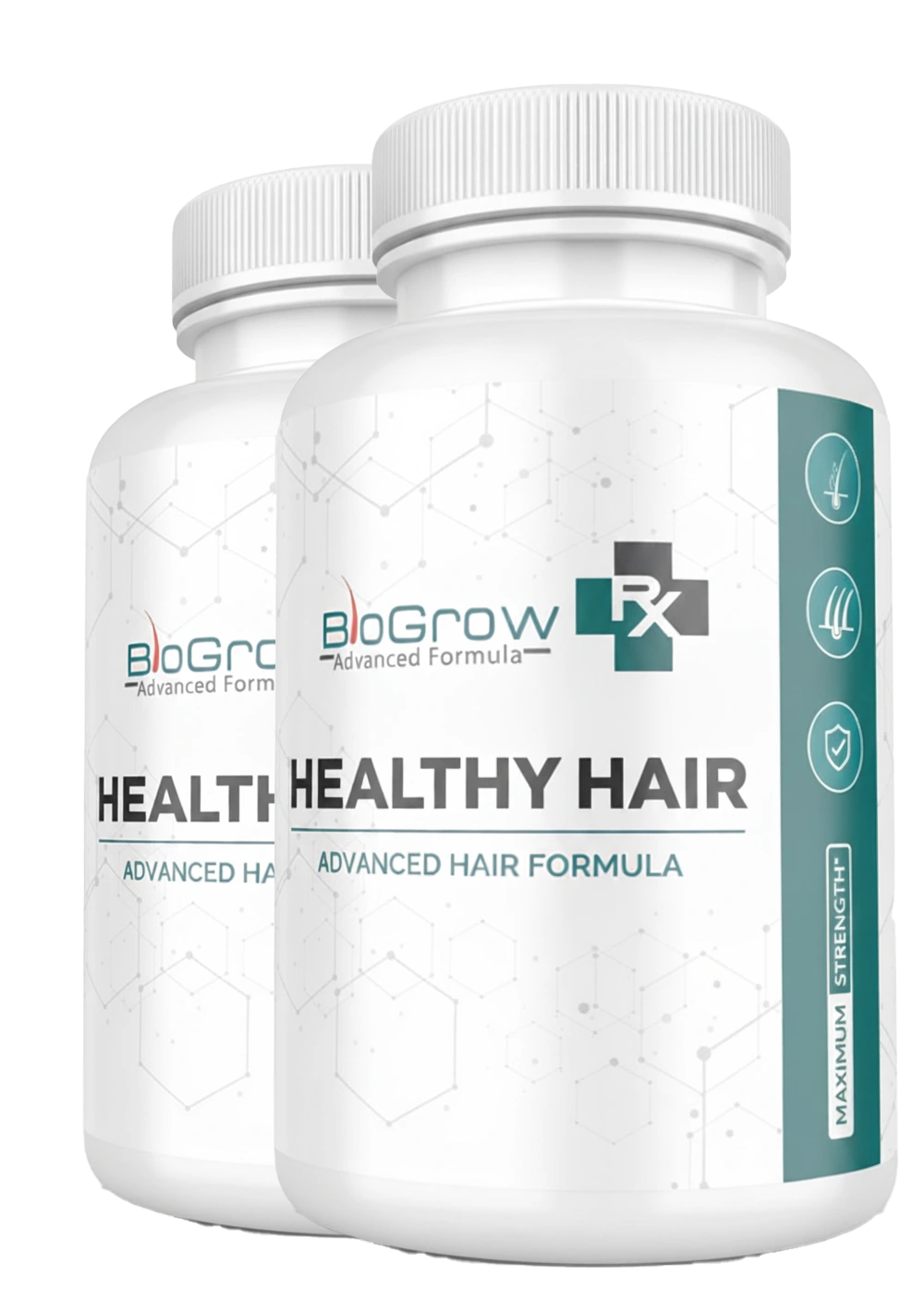 BioGrow hair growth capsule bottles